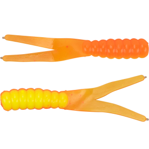Image of BrushPile Jigs Turbo Soft Bait | Orange Sunrise