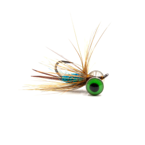 Image of Widow Maker Lures Tungsten Hammer Fly Ice Jig | Light Blue; 16