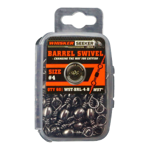 Image of Whisker Seeker Barrel Swivel | 4; Bulk Pack