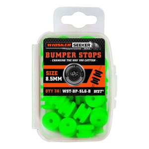 Image of Whisker Seeker Bumper Stops | Lime Green; 36 Pack