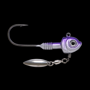 Image of Northland Smeltinator Underspin Jig | Purple Silver; 1 oz.; 7/0
