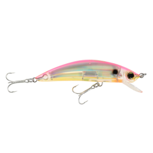 Image of Yo-Zuri 3D Inshore Minnow | Pink Silver Chartreuse; 4 3/8 in.
