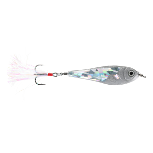 Image of Nichols Lures DUH 2.0 Jigging Spoon | Shattered Glass Silver; 3/4 oz.