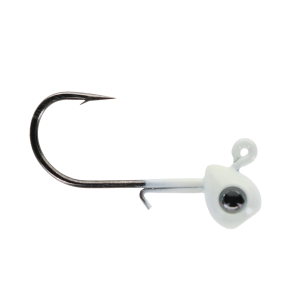 Image of Walleye Nation Creations Tearjerker Tungsten Jig | Glow White; 1/4 oz.