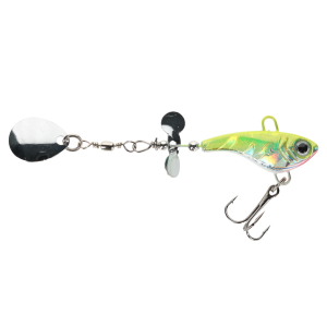 Image of Tite Line Rip 'n' Spin | Chartreuse Shiner; 9/16 oz.