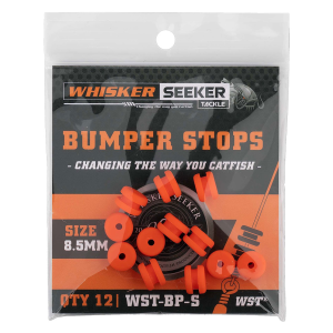 Image of Whisker Seeker Bumper Stops | Orange; 12 Pack