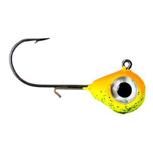 Image of Tite Line Rock Knocker Jig Head | Chartreuse-Orange; 1/4 oz.
