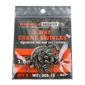 Image of Whisker Seeker 3-Way Crane Swivel | 1/0; Standard Pack