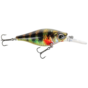Image of Walleye Nation Creations Shaky Shad Crankbait | Custom Color - Savage Perch; 2 3/4 in.