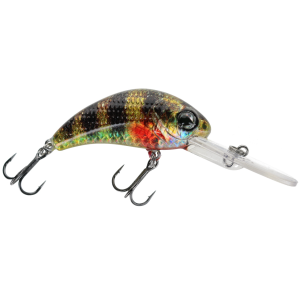 Image of Walleye Nation Creations Boogie Shad Crankbait | Custom Color - Savage Perch; 2 1/4 in.