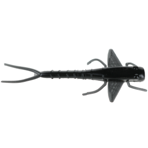 Image of Bobby Garland Mayfly Soft Bait | Black Night; 2 1/4 in.