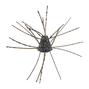 Image of X-Zone Salted GBO Dice Bait | Smoke - Black Flake