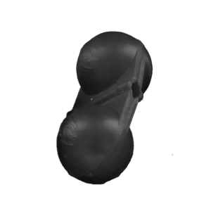 Image of Whisker Seeker Versa Rattles | Black; Versa 1