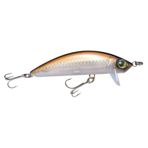 Image of Yo-Zuri 3D Inshore Surface Minnow | Pearl Bronze Shiner; 3 1/2 in.
