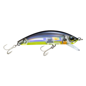 Image of Yo-Zuri 3D Inshore Minnow | Black Silver Chartreuse; 3 1/2 in.