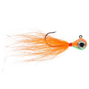 Image of Tite Line Rock Knocker Bucktail Jig | Orange; 3/4 oz.