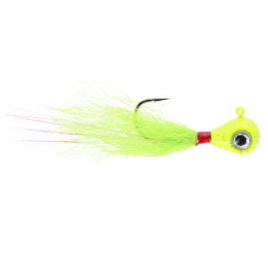 Image of Tite Line Rock Knocker Bucktail Jig | Mean Green; 5/8 oz.
