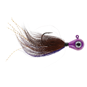 Image of Tite Line Rock Knocker Bucktail Jig | Purple Goby; 5/8 oz.