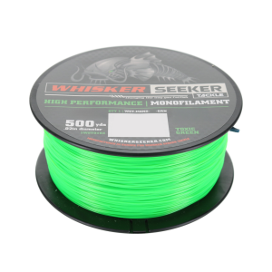 Image of Whisker Seeker High-Viz Monofilament Line | 30 lb.; Toxic Green