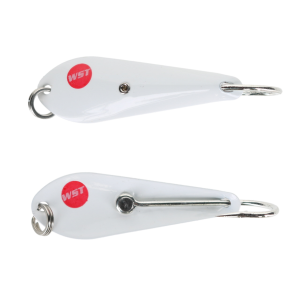 Image of Whisker Seeker Skippy Spoons | White - White; 1/16 oz.