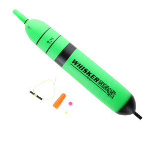 Image of Whisker Seeker Unweighted LED EVA Float | Green - Black
