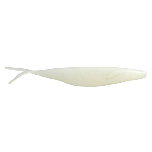 Image of Deps Sakamata Shad Soft Jerkbait | Pearl White; 4 1/2 in.