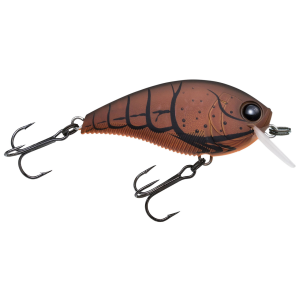Image of Yo-Zuri 3DB 1.5 Squarebill Crankbait | Matte Translucent Brown Crawfish; 2 3/8 in.