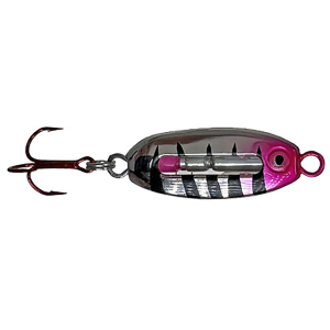 Image of Fish Daddy Micro LED Spoon | Silver Perch; 1/16 oz.