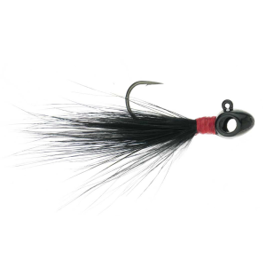 Image of Leland's Lures Eye Hole Tungsten Popeye Jig | Black