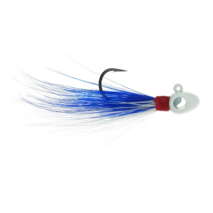 Image of Leland's Lures Eye Hole Tungsten Popeye Jig | Blue White