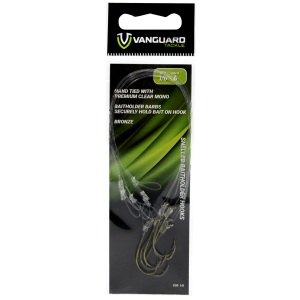 Image of Vanguard Snelled Baitholder Hook | 1