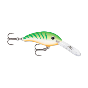Image of Rapala Shad Dancer Crankbait | Green Tiger UV; 2 in.