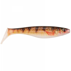 Image of Berkley PowerBait The Champ Swimmer Soft Bait | HD Yellow Perch; 3 in.