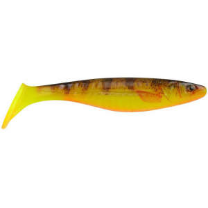 Image of Berkley PowerBait The Champ Swimmer Soft Bait | HD Fire Perch; 3 in.