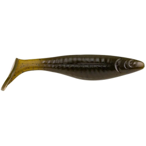 Image of Berkley PowerBait The Champ Swimmer Soft Bait | Green Pumpkin; 3.8 in.