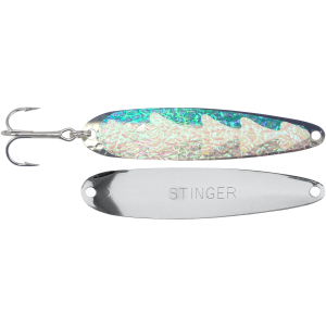 Image of Michigan Stinger Standard Spoon | Black Wiggler; 3 3/4 in.