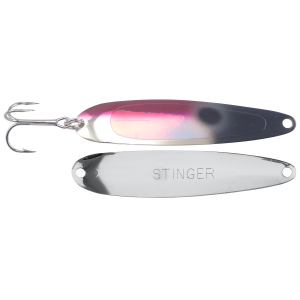 Image of Michigan Stinger Standard Spoon | UV Purple Clown; 3 3/4 in.