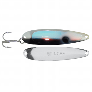 Image of Michigan Stinger Standard Spoon | UV Black Tuxedo; 3 3/4 in.