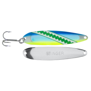 Image of Michigan Stinger Standard Spoon | UV Blue Dolphin; 3 3/4 in.