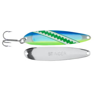 Image of Michigan Stinger Standard Spoon | UV Dolphin; 3 3/4 in.