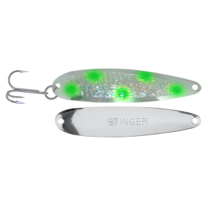 Image of Michigan Stinger Standard Spoon | UV Green Slush; 3 3/4 in.