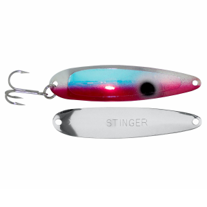 Image of Michigan Stinger Standard Spoon | UV Purple Tuxedo; 3 3/4 in.