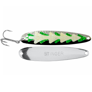 Image of Michigan Stinger Standard Spoon | Kiwi Glow; 3 3/4 in.