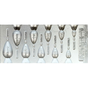 Image of Do-It Finesse Teardrop Drop Shot Sinker Mold