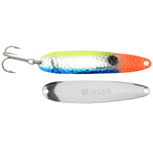Image of Michigan Stinger Standard Spoon | Blue Veggie; 3 3/4 in.