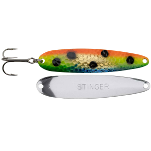 Image of Michigan Stinger Standard Spoon | Freakin' Blue Veggie; 3 3/4 in.