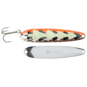 Image of Michigan Stinger Standard Spoon | Orange Killer; 3 3/4 in.
