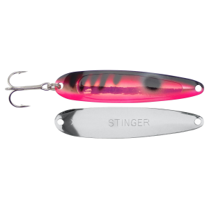 Image of Michigan Stinger Standard Spoon | UV Purple Perch; 3 3/4 in.