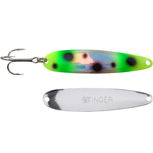 Image of Michigan Stinger Standard Spoon | UV Froggy; 3 3/4 in.