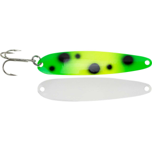 Image of Michigan Stinger Standard Spoon | Froggy Glow; 3 3/4 in.